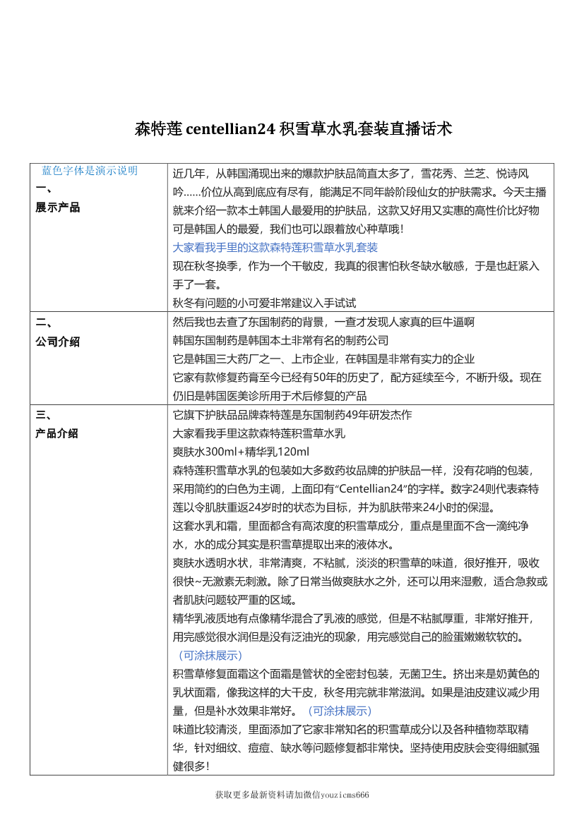 美妆类-森特莲centellian24积雪草水乳套装直播话术美妆类-森特莲centellian24积雪草水乳套装直播话术_1.png