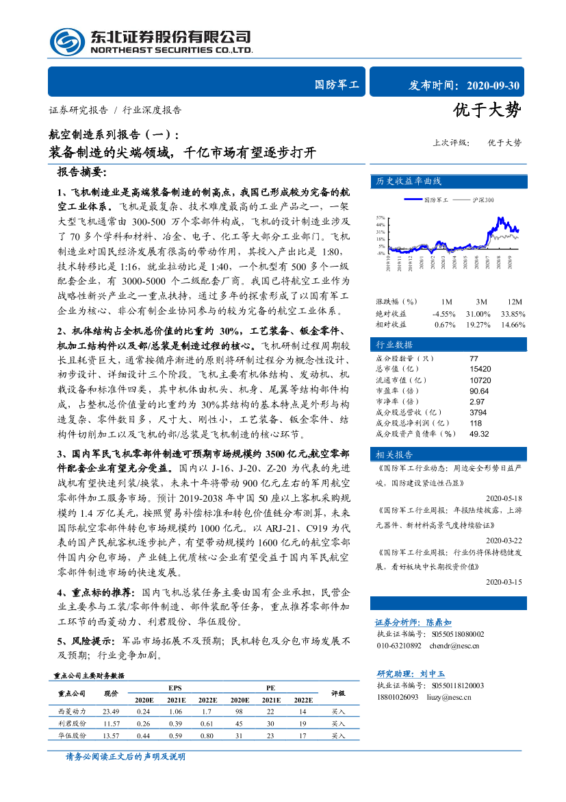 国防军工行业航空制造系列报告（一）：装备制造的尖端领域，千亿市场有望逐步打开-20200930-东北证券-37页国防军工行业航空制造系列报告（一）：装备制造的尖端领域，千亿市场有望逐步打开-20200930-东北证券-37页_1.png