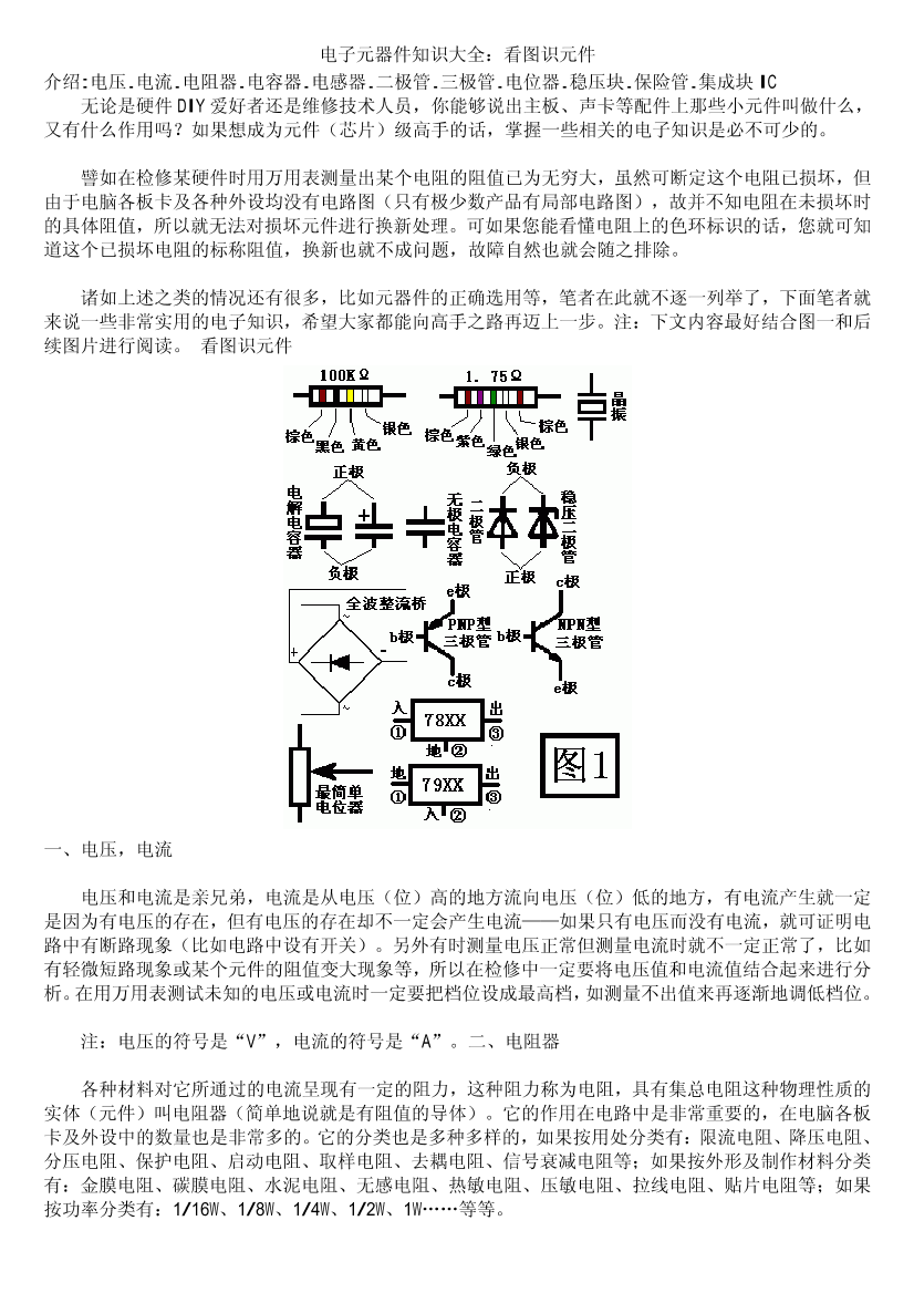 图解：电子元器件知识大全图解：电子元器件知识大全_1.png