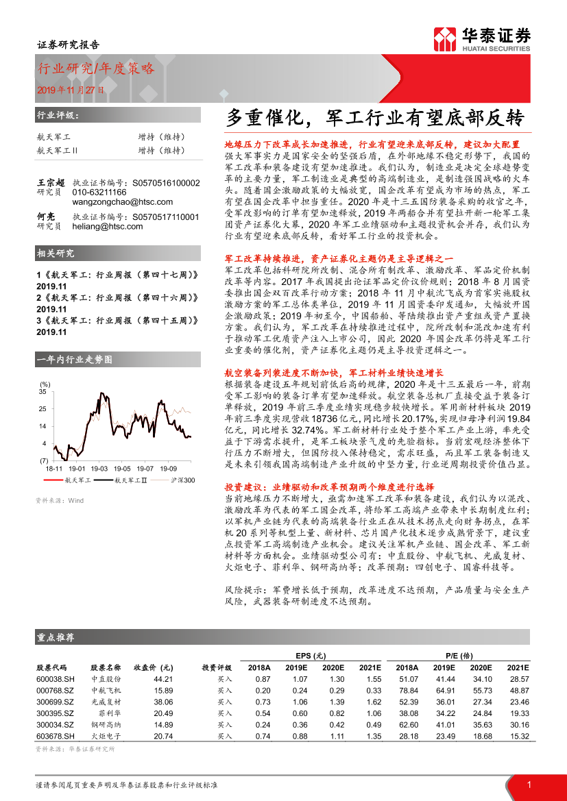 航天军工行业：多重催化，军工行业有望底部反转-20191127-华泰证券-36页航天军工行业：多重催化，军工行业有望底部反转-20191127-华泰证券-36页_1.png