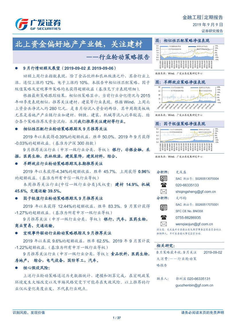 行业轮动策略报告：北上资金偏好地产产业链，关注建材-20190909-广发证券-27页行业轮动策略报告：北上资金偏好地产产业链，关注建材-20190909-广发证券-27页_1.png