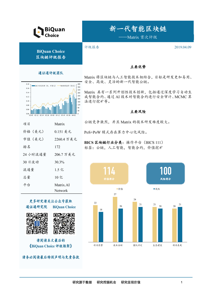 区块链行业Matrix首次评级：新一代智能区块链-20190409-通证通研究院-14页区块链行业Matrix首次评级：新一代智能区块链-20190409-通证通研究院-14页_1.png