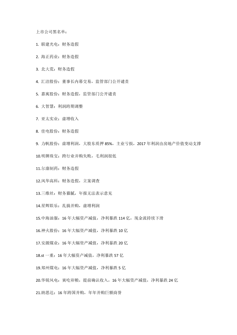 华泰团队上市公司黑名单-10页华泰团队上市公司黑名单-10页_1.png
