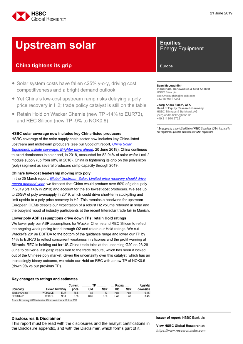 汇丰银行-欧洲-能源设备行业-上游太阳能产业：中国加强控制-2019.6.21-21页汇丰银行-欧洲-能源设备行业-上游太阳能产业：中国加强控制-2019.6.21-21页_1.png
