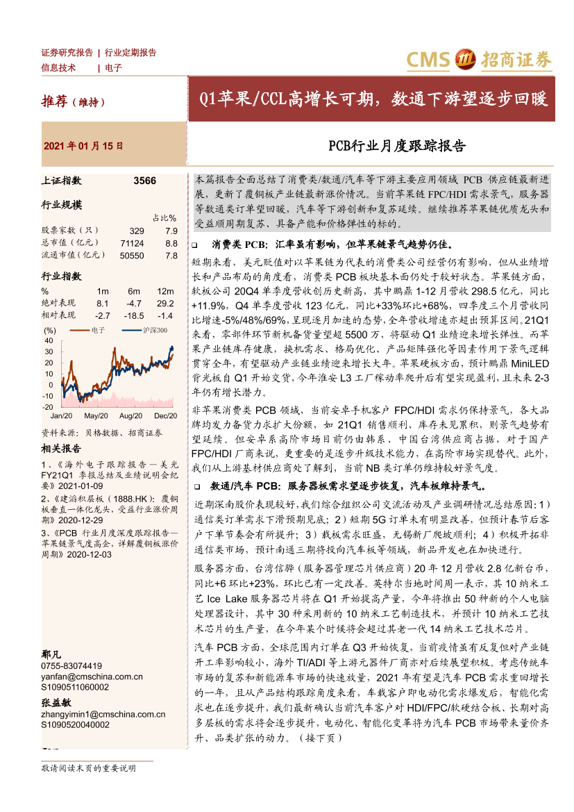 PCB行业月度深度跟踪：Q1苹果CCL高增长可期，数通下游望逐步回暖-20210115-招商证券-14页PCB行业月度深度跟踪：Q1苹果CCL高增长可期，数通下游望逐步回暖-20210115-招商证券-14页_1.png