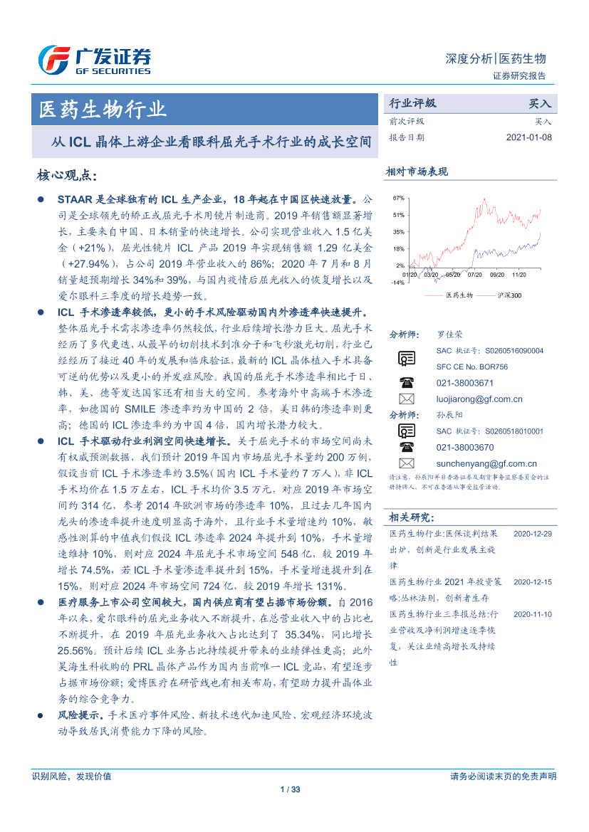 医药生物行业：从ICL晶体上游企业看眼科屈光手术行业的成长空间-20210108-广发证券-33页医药生物行业：从ICL晶体上游企业看眼科屈光手术行业的成长空间-20210108-广发证券-33页_1.png