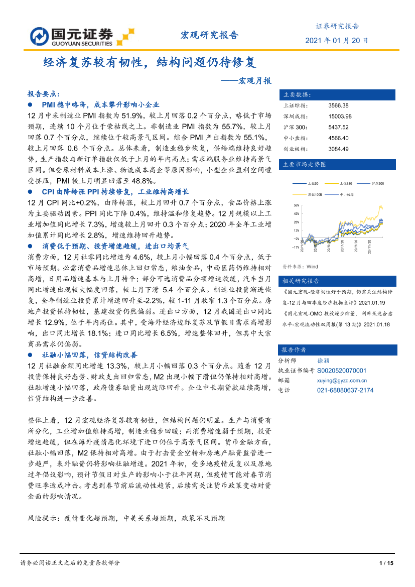 宏观月报：经济复苏较有韧性，结构问题仍待修复-20210120-国元证券-15页宏观月报：经济复苏较有韧性，结构问题仍待修复-20210120-国元证券-15页_1.png