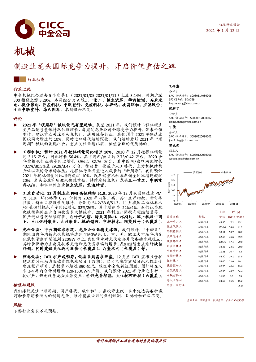 机械行业：制造业龙头国际竞争力提升，开启价值重估之路-20210112-中金公司-13页机械行业：制造业龙头国际竞争力提升，开启价值重估之路-20210112-中金公司-13页_1.png