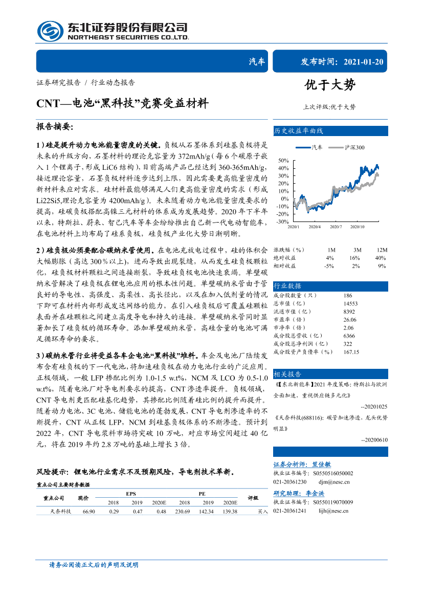 汽车行业：CNT~电池“黑科技”竞赛受益材料-20210120-东北证券-14页汽车行业：CNT~电池“黑科技”竞赛受益材料-20210120-东北证券-14页_1.png