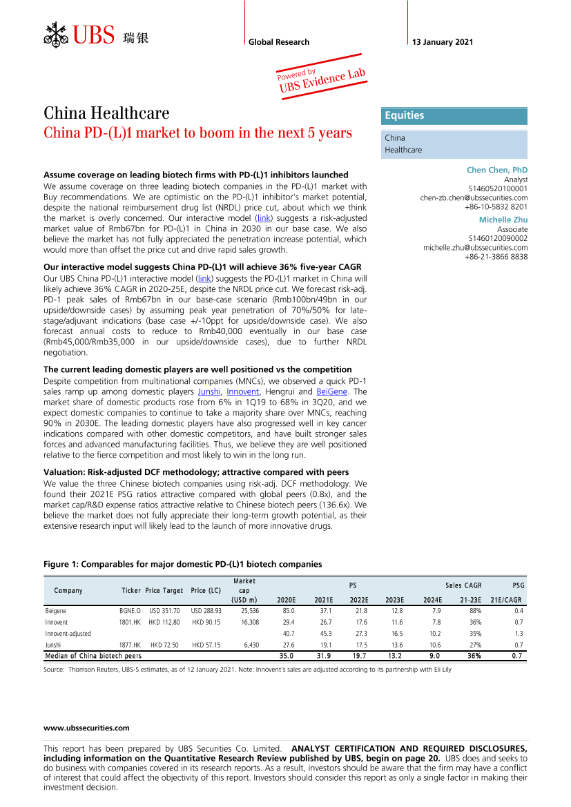 瑞银-中国医疗保健行业：中国PD-(L)1市场将在未来5年内蓬勃发展-2021.1.13-29页瑞银-中国医疗保健行业：中国PD-(L)1市场将在未来5年内蓬勃发展-2021.1.13-29页_1.png
