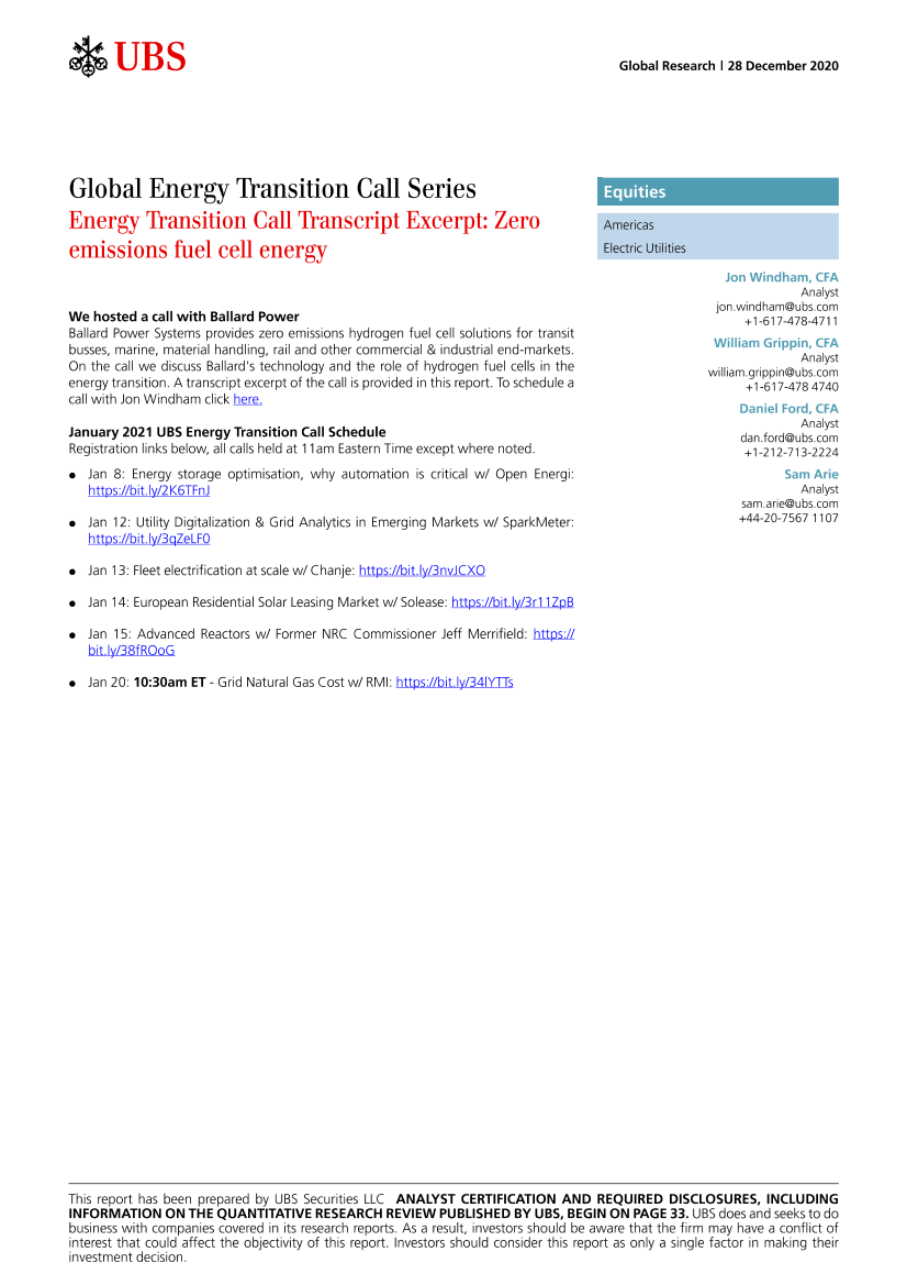 	瑞银-美股-电力公用事业行业-全球能源转型