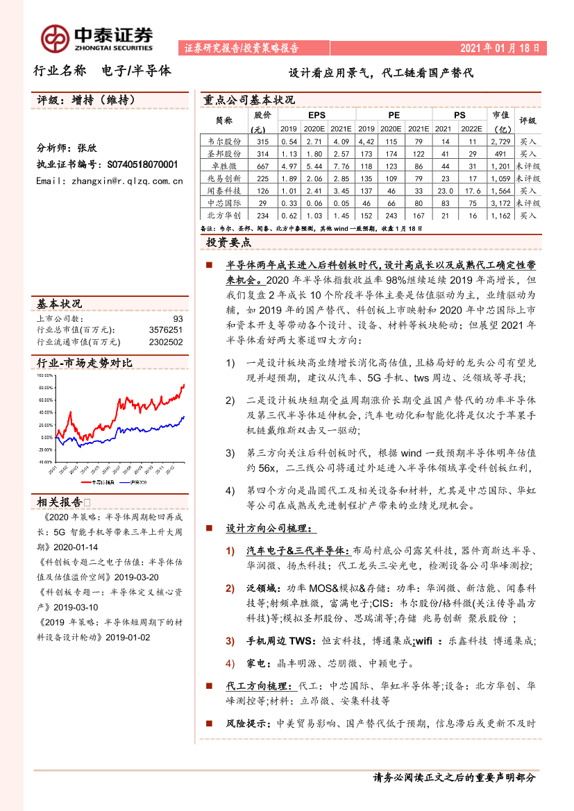 电子半导体行业：设计看应用景气，代工链看国产替代-20210118-中泰证券-25页电子半导体行业：设计看应用景气，代工链看国产替代-20210118-中泰证券-25页_1.png