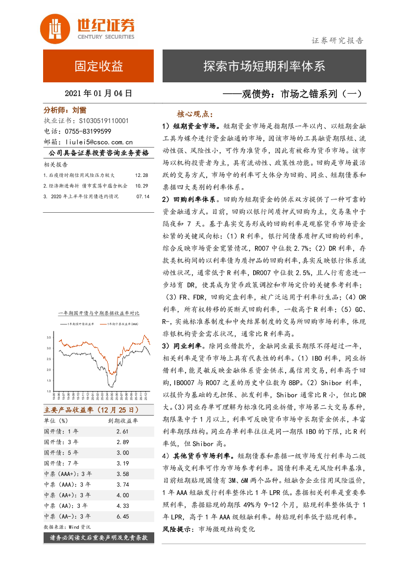 观债势：市场之锚系列（一），探索市场短期利率体系-20210104-世纪证券-32页观债势：市场之锚系列（一），探索市场短期利率体系-20210104-世纪证券-32页_1.png