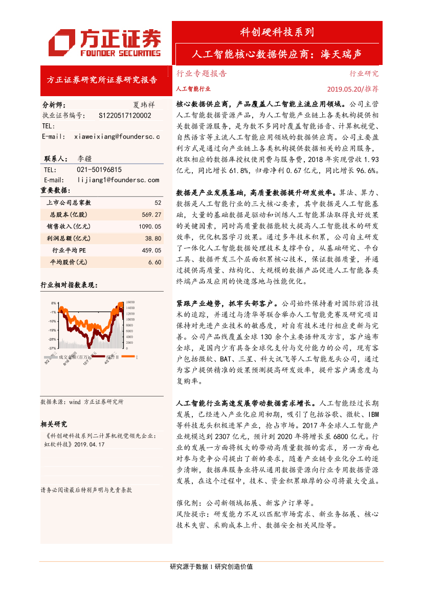 人工智能行业科创硬科技系列：人工智能核心数据供应商，海天瑞声-20190520-方正证券-11页人工智能行业科创硬科技系列：人工智能核心数据供应商，海天瑞声-20190520-方正证券-11页_1.png