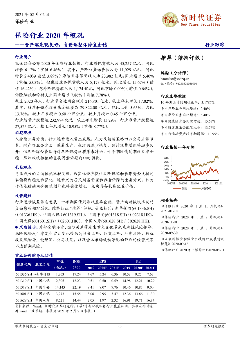 保险行业2020年概况：资产端表现良好，负债端整体修复企稳-20210202-新时代证券-13页保险行业2020年概况：资产端表现良好，负债端整体修复企稳-20210202-新时代证券-13页_1.png