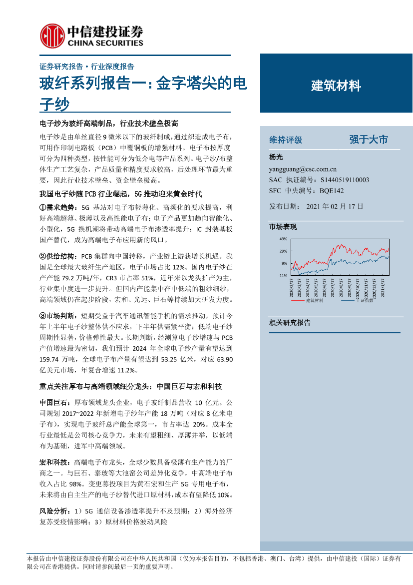 建筑材料行业玻纤系列报告一：金字塔尖的电子纱-20210217-中信建投-35页建筑材料行业玻纤系列报告一：金字塔尖的电子纱-20210217-中信建投-35页_1.png