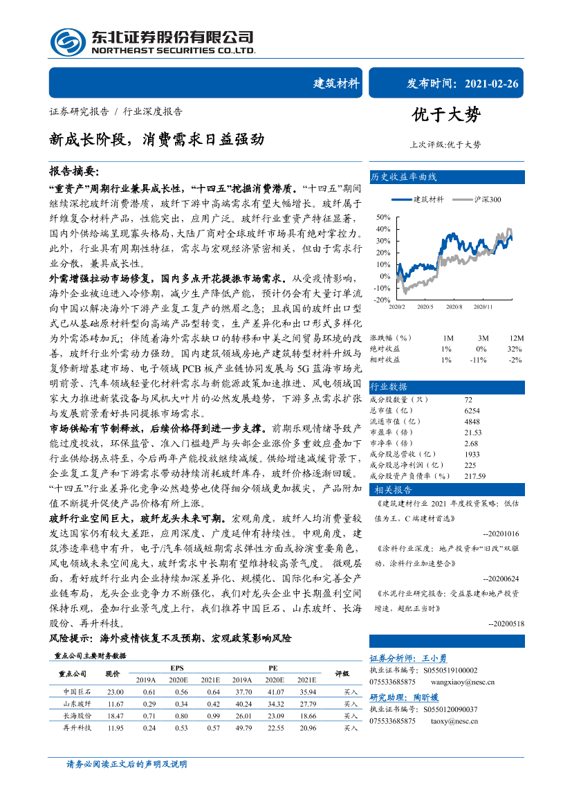 建筑材料行业：新成长阶段，消费需求日益强劲-20210226-东北证券-48页建筑材料行业：新成长阶段，消费需求日益强劲-20210226-东北证券-48页_1.png