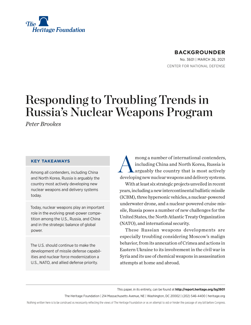 美国传统基金会-应对俄罗斯核武器计划中令人不安的趋势（英文）-2021.3-17页美国传统基金会-应对俄罗斯核武器计划中令人不安的趋势（英文）-2021.3-17页_1.png