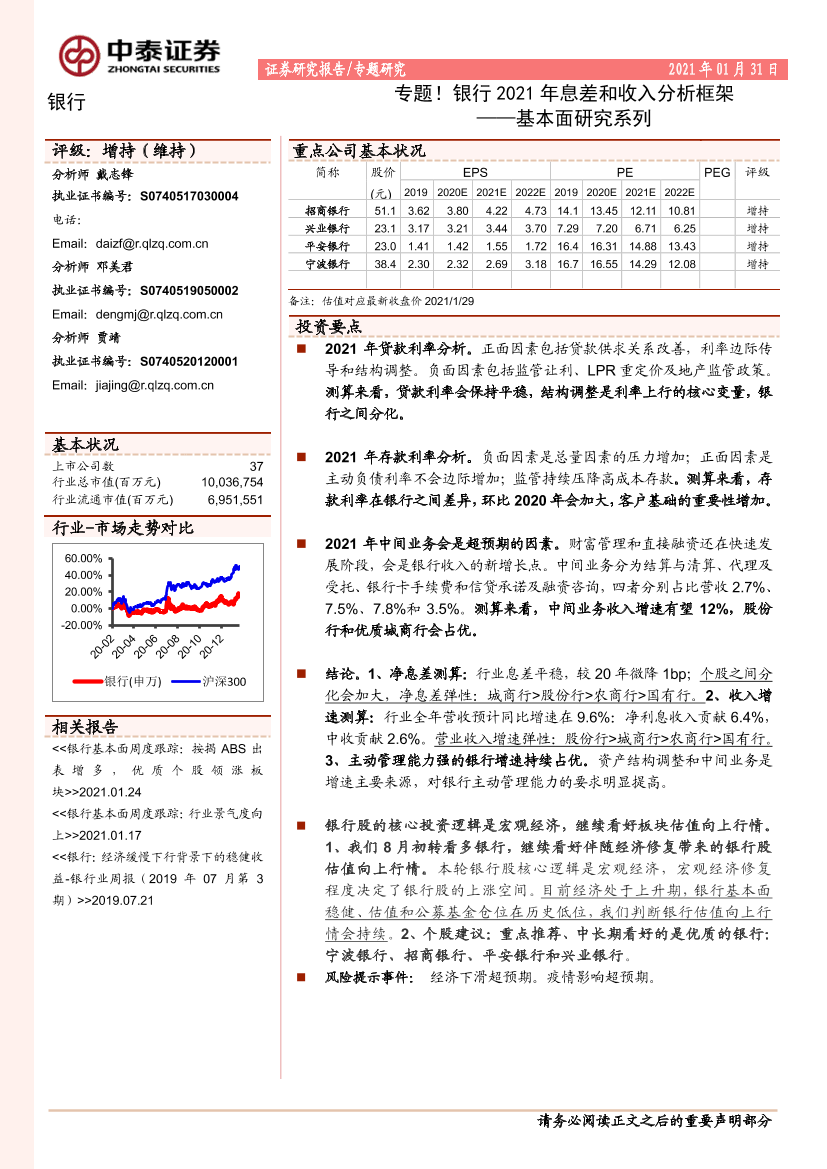 银行业基本面研究系列：专题！银行2021年息差和收入分析框架-20210131-中泰证券-30页银行业基本面研究系列：专题！银行2021年息差和收入分析框架-20210131-中泰证券-30页_1.png
