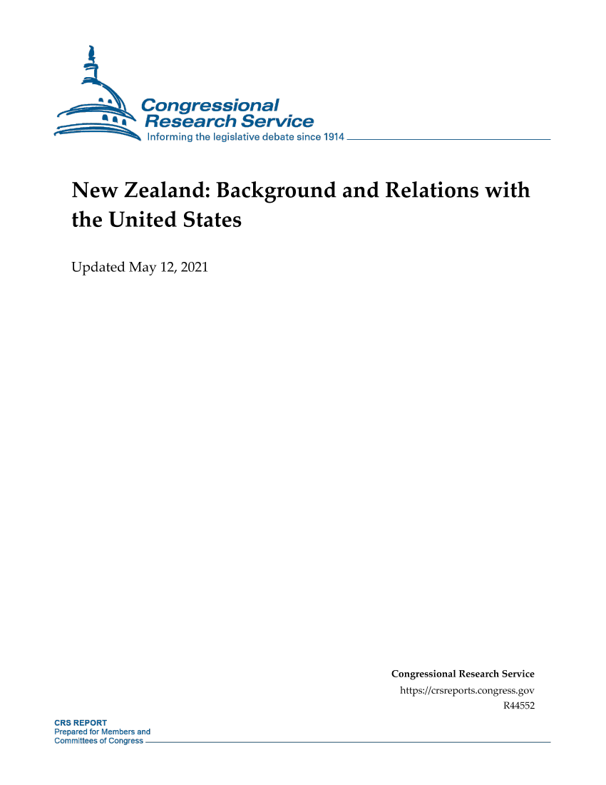 CRS-新西兰：背景和与美国的关系（英文）-2021.5-26页CRS-新西兰：背景和与美国的关系（英文）-2021.5-26页_1.png