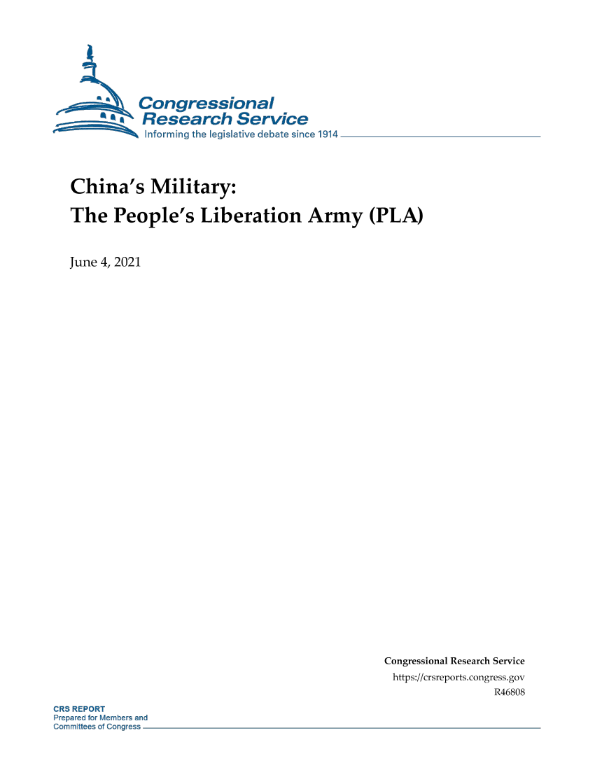 中国军队现代化报告（英）-美国国会研究服务部-2021.6-58页中国军队现代化报告（英）-美国国会研究服务部-2021.6-58页_1.png