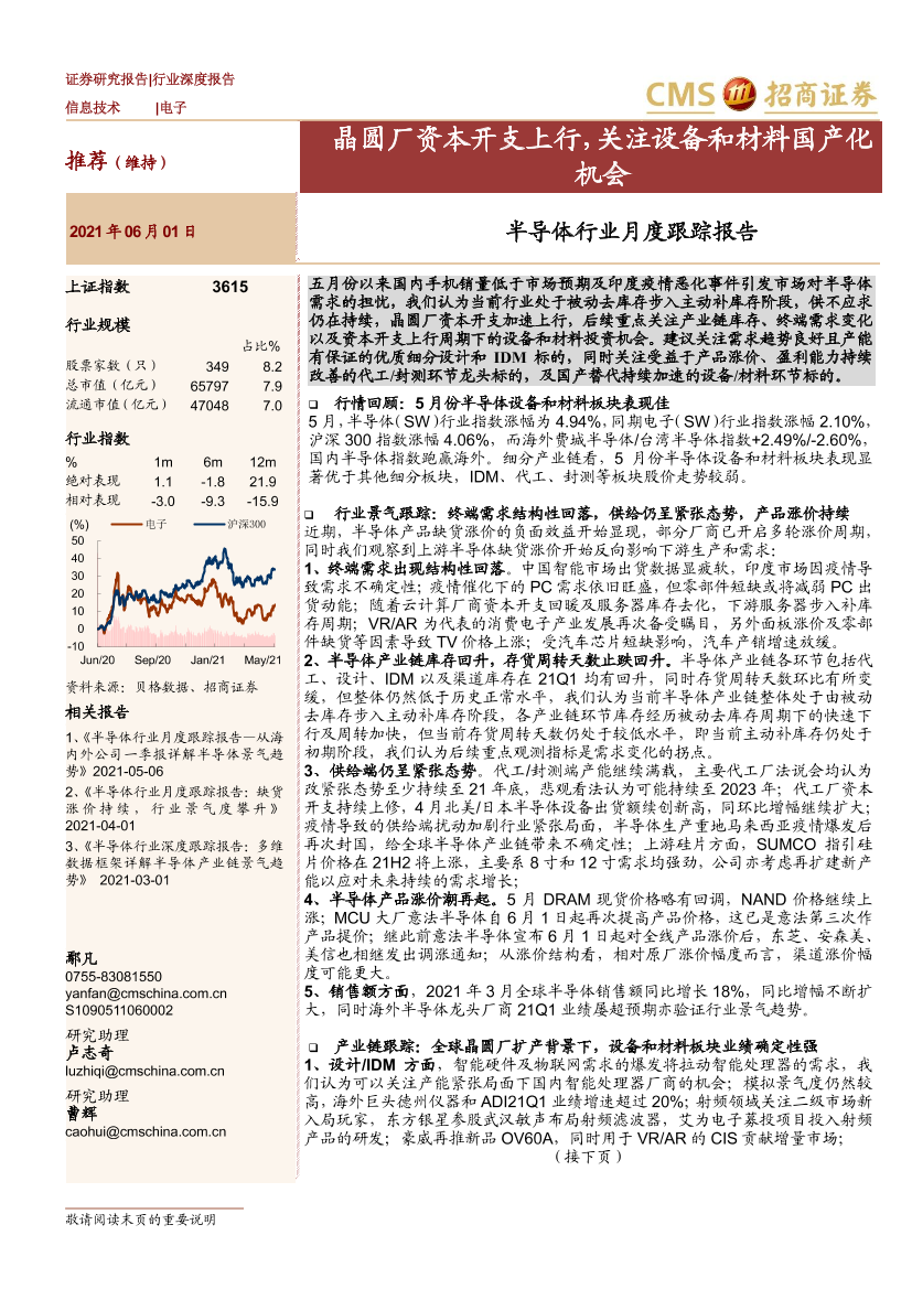 半导体行业月度跟踪报告：晶圆厂资本开支上行，关注设备和材料国产化机会-20210601-招商证券-60页半导体行业月度跟踪报告：晶圆厂资本开支上行，关注设备和材料国产化机会-20210601-招商证券-60页_1.png