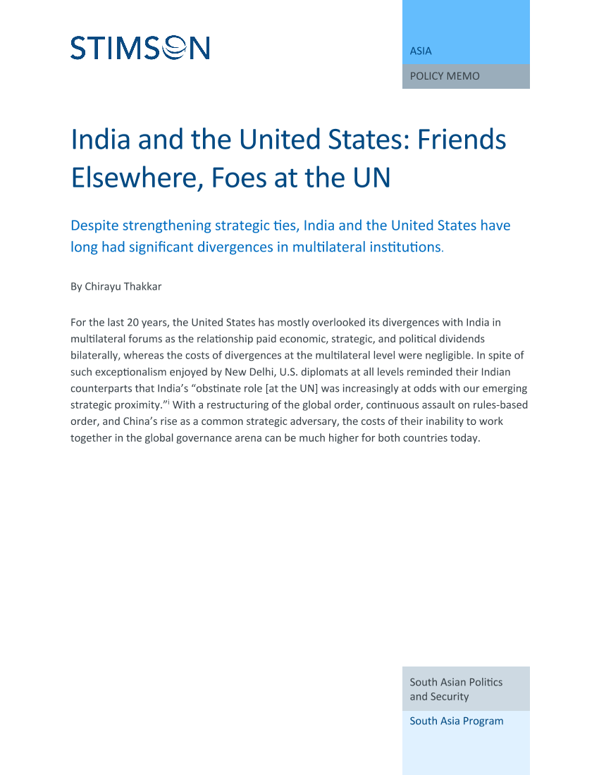史汀生中心-印度和美国：在联合国的是敌人，在其他领域是朋友（英文）-2021.4-11页史汀生中心-印度和美国：在联合国的是敌人，在其他领域是朋友（英文）-2021.4-11页_1.png