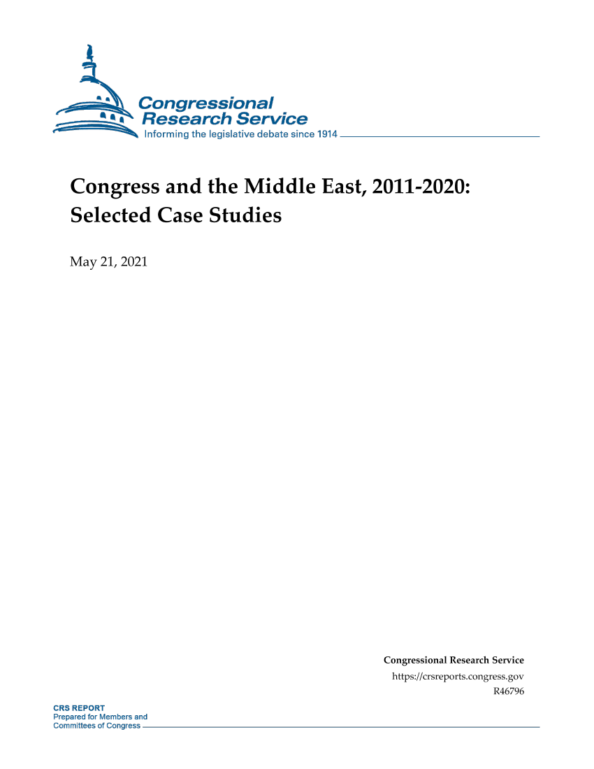 国会研究服务部-2011-2020年国会与中东：案例研究精选（英文）-2021.5-88页国会研究服务部-2011-2020年国会与中东：案例研究精选（英文）-2021.5-88页_1.png
