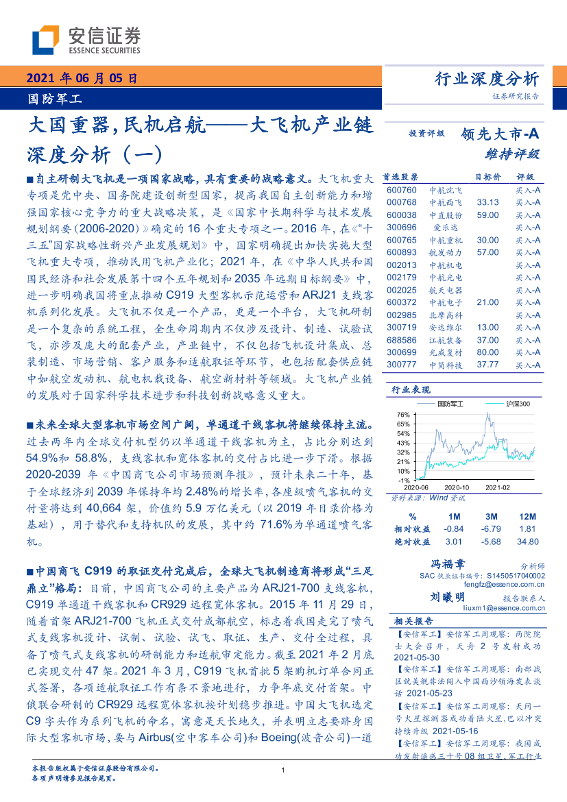 国防军工行业大飞机产业链深度分析（一）：大国重器，民机启航-20210605-安信证券-50页国防军工行业大飞机产业链深度分析（一）：大国重器，民机启航-20210605-安信证券-50页_1.png