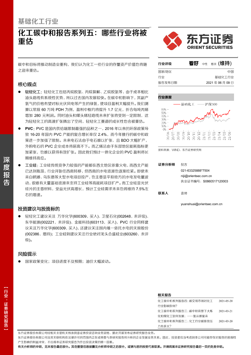 基础化工行业化工碳中和报告系列五：哪些行业将被重估-20210609-东方证券-14页基础化工行业化工碳中和报告系列五：哪些行业将被重估-20210609-东方证券-14页_1.png