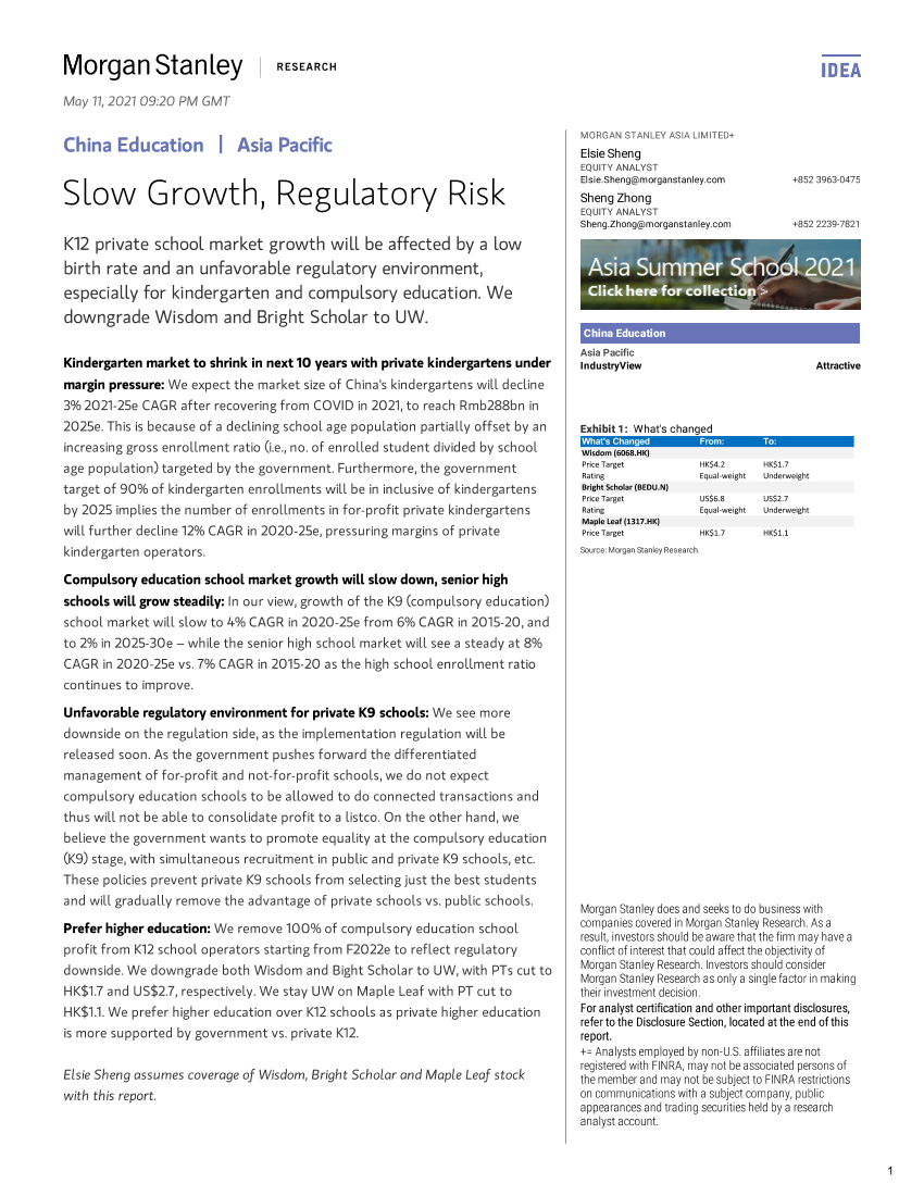 摩根士丹利-中国教育行业：增长缓慢，监管风险-2021.5.11-31页摩根士丹利-中国教育行业：增长缓慢，监管风险-2021.5.11-31页_1.png
