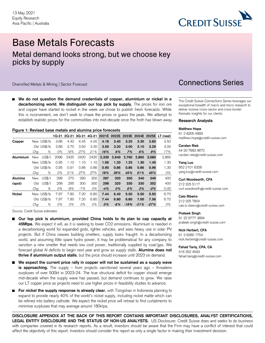 瑞信-美股金属与采矿业-基础金属预测：金属需求看起来很强劲，但我们会根据供应情况挑选关键产品-2021.5.13-60页瑞信-美股金属与采矿业-基础金属预测：金属需求看起来很强劲，但我们会根据供应情况挑选关键产品-2021.5.13-60页_1.png