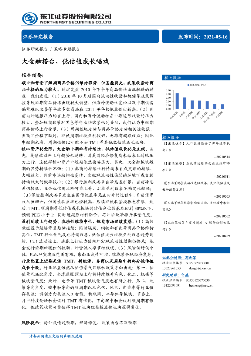 策略专题报告：大金融搭台，低估值成长唱戏-20210516-东北证券-29页策略专题报告：大金融搭台，低估值成长唱戏-20210516-东北证券-29页_1.png