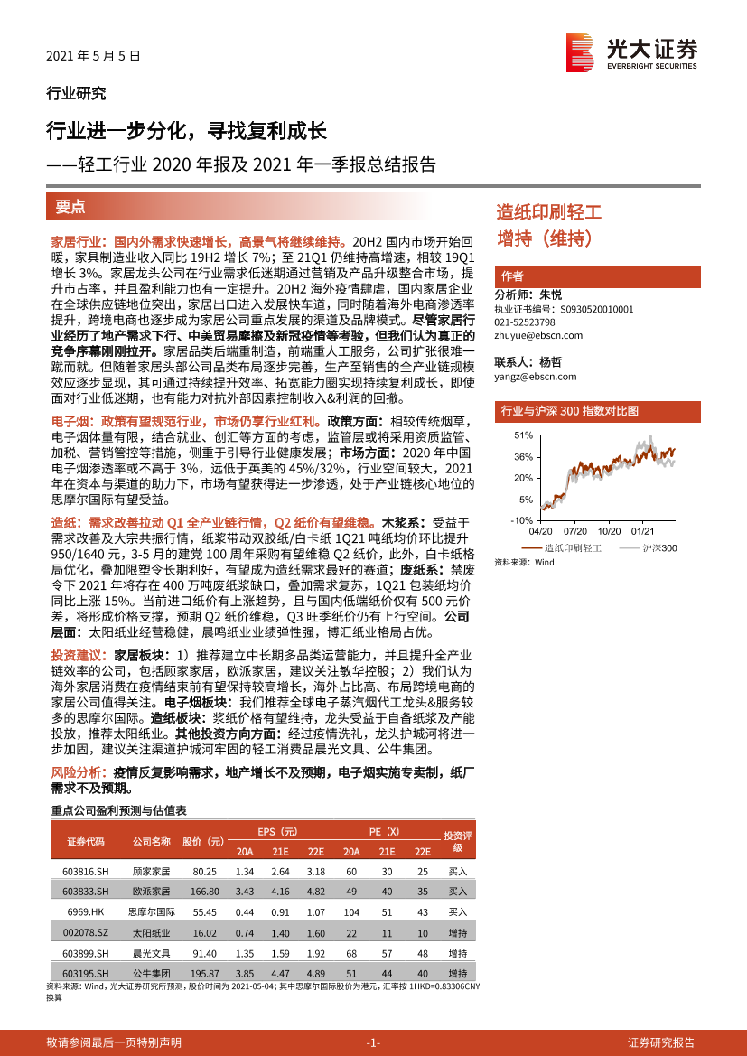 轻工行业2020年报及2021年一季报总结报告：行业进一步分化，寻找复利成长-20210505-光大证券-27页轻工行业2020年报及2021年一季报总结报告：行业进一步分化，寻找复利成长-20210505-光大证券-27页_1.png