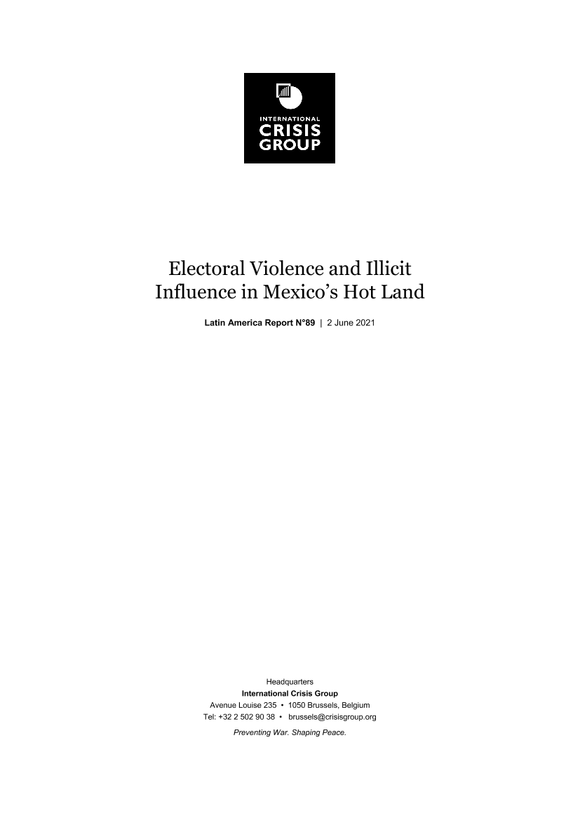 国际危机组织-墨西哥热土的选举暴力和非法影响（英文）-2021.6-33页国际危机组织-墨西哥热土的选举暴力和非法影响（英文）-2021.6-33页_1.png