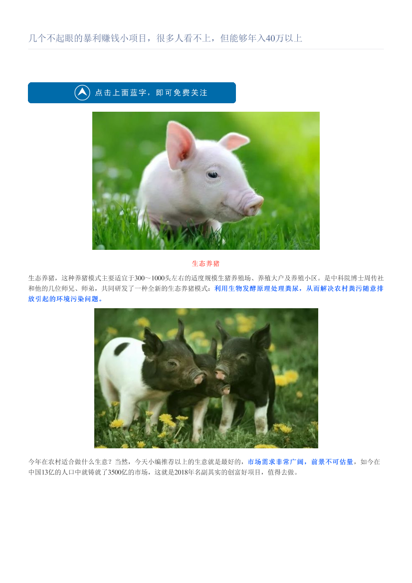 几个不起眼的暴利赚钱小项目，很多人看不上，但能够年入40万以上几个不起眼的暴利赚钱小项目，很多人看不上，但能够年入40万以上_1.png