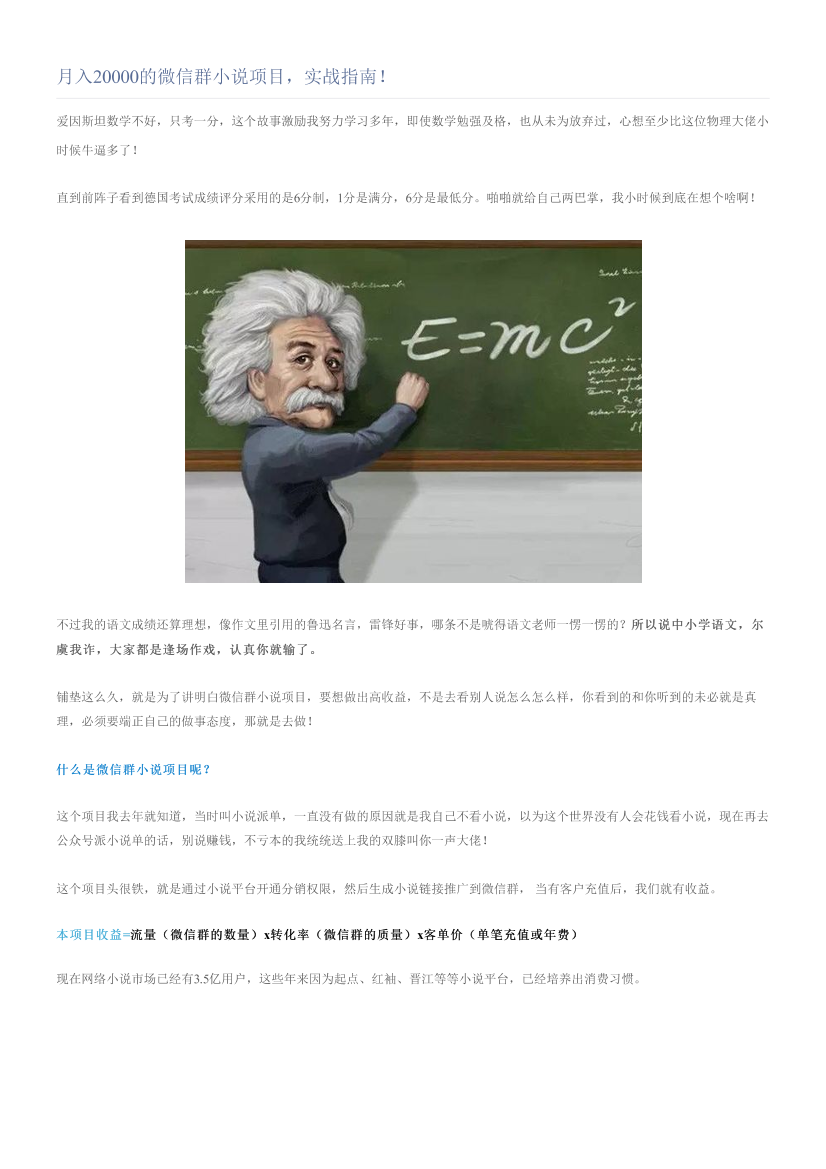 月入20000的微信群小说项目，实战指南！月入20000的微信群小说项目，实战指南！_1.png