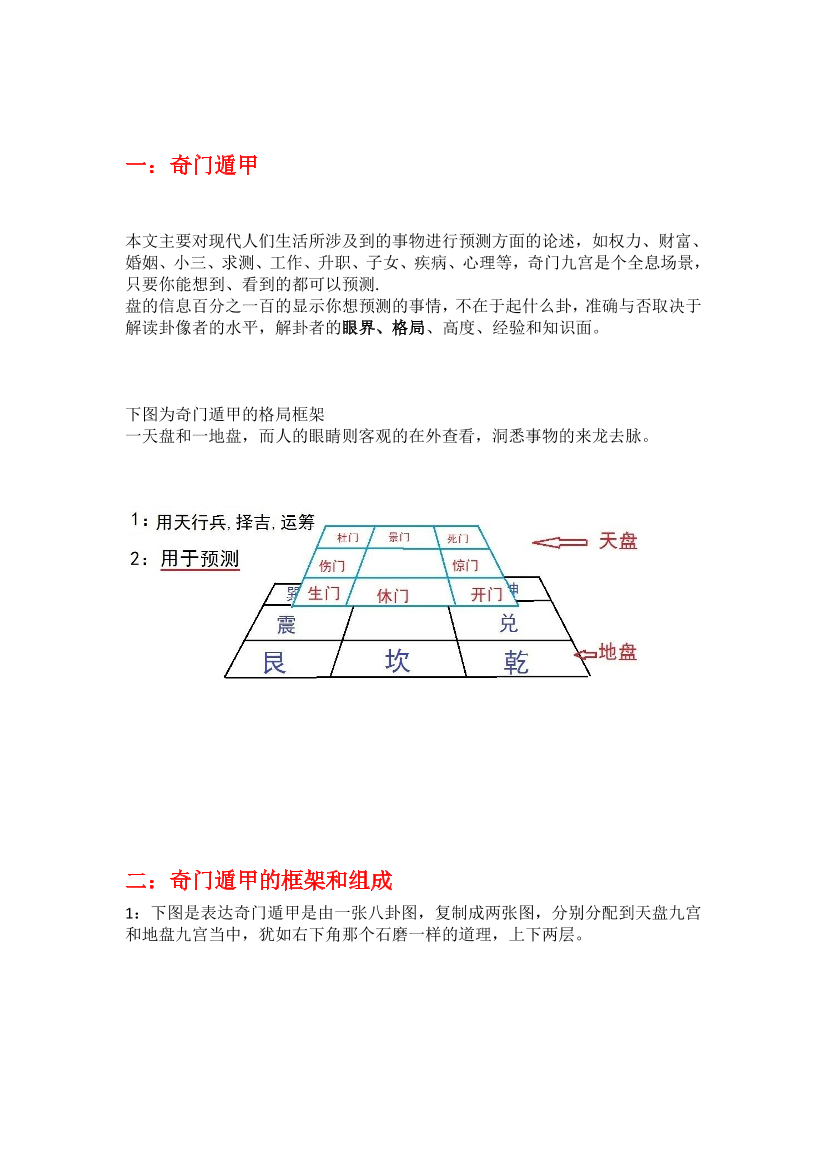 奇门框架和绝秘思维导图，奇门框架和绝秘思维导图，_1.png
