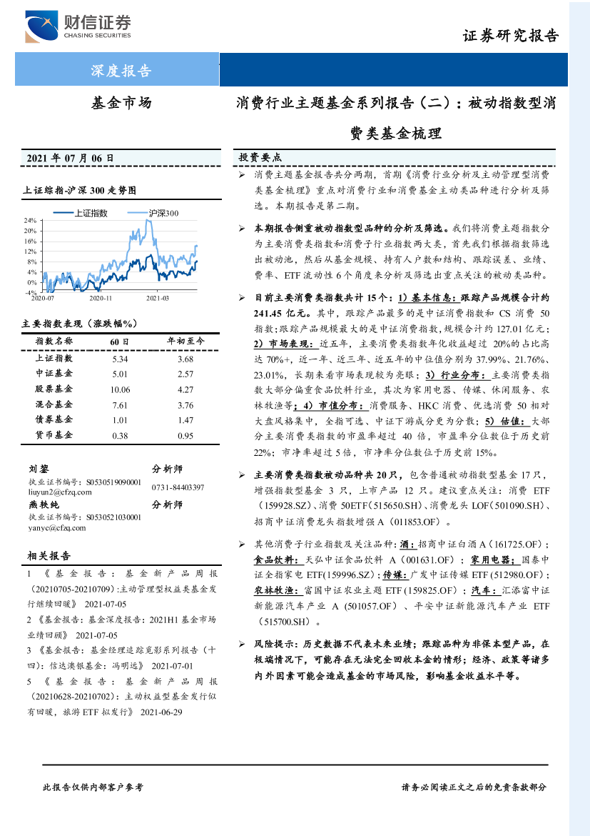 消费行业主题基金系列报告（二）：被动指数型消费类基金梳理-20210706-财信证券-19页消费行业主题基金系列报告（二）：被动指数型消费类基金梳理-20210706-财信证券-19页_1.png