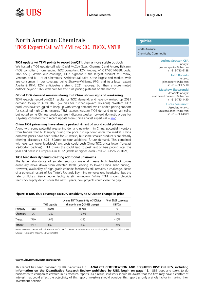 瑞银-美股化工行业：TiO2专家电话会议-2021.7.8-23页瑞银-美股化工行业：TiO2专家电话会议-2021.7.8-23页_1.png