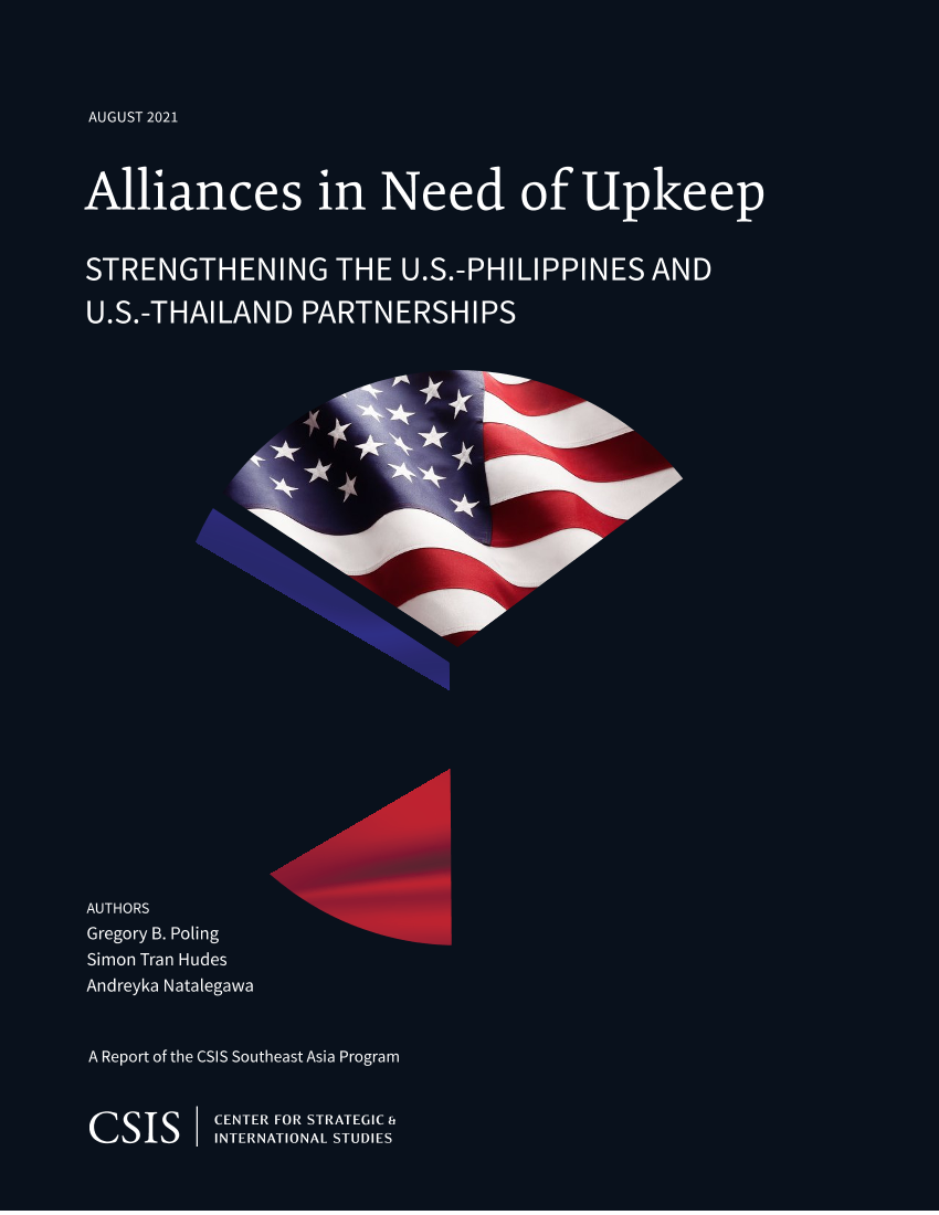 	加强美国-菲律宾和美国-泰国的伙伴关系（英