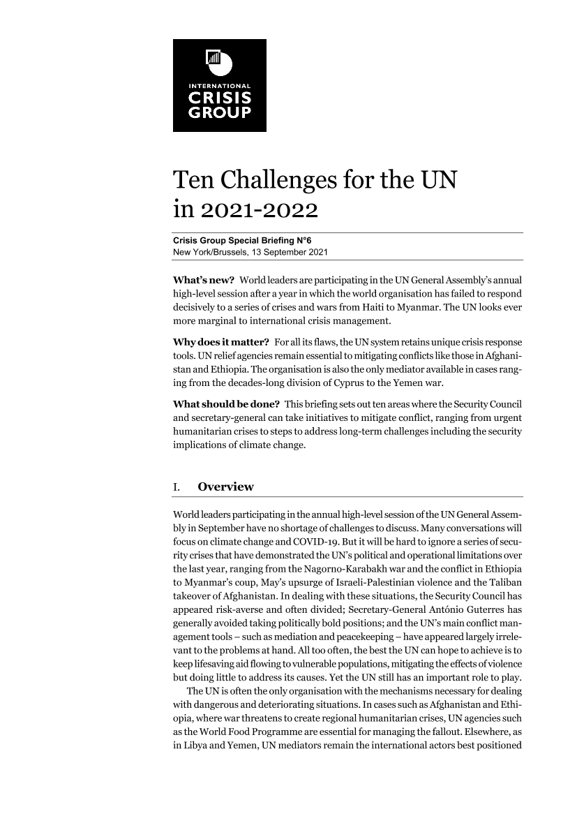 国际危机组织-2021-2022年联合国面临的十大挑战（英）-2021.9-20页国际危机组织-2021-2022年联合国面临的十大挑战（英）-2021.9-20页_1.png