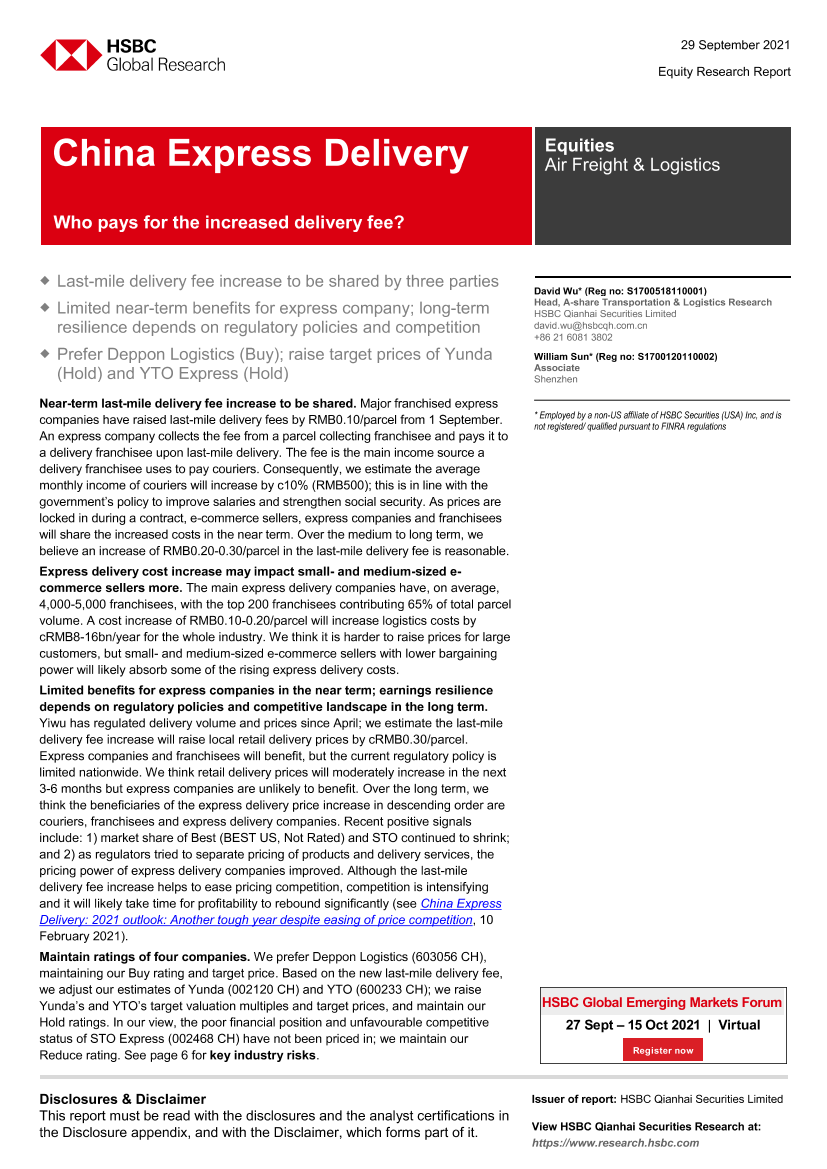 HSBC-中国快递行业-谁来支付增加的运费？-2021.9.29-25页HSBC-中国快递行业-谁来支付增加的运费？-2021.9.29-25页_1.png