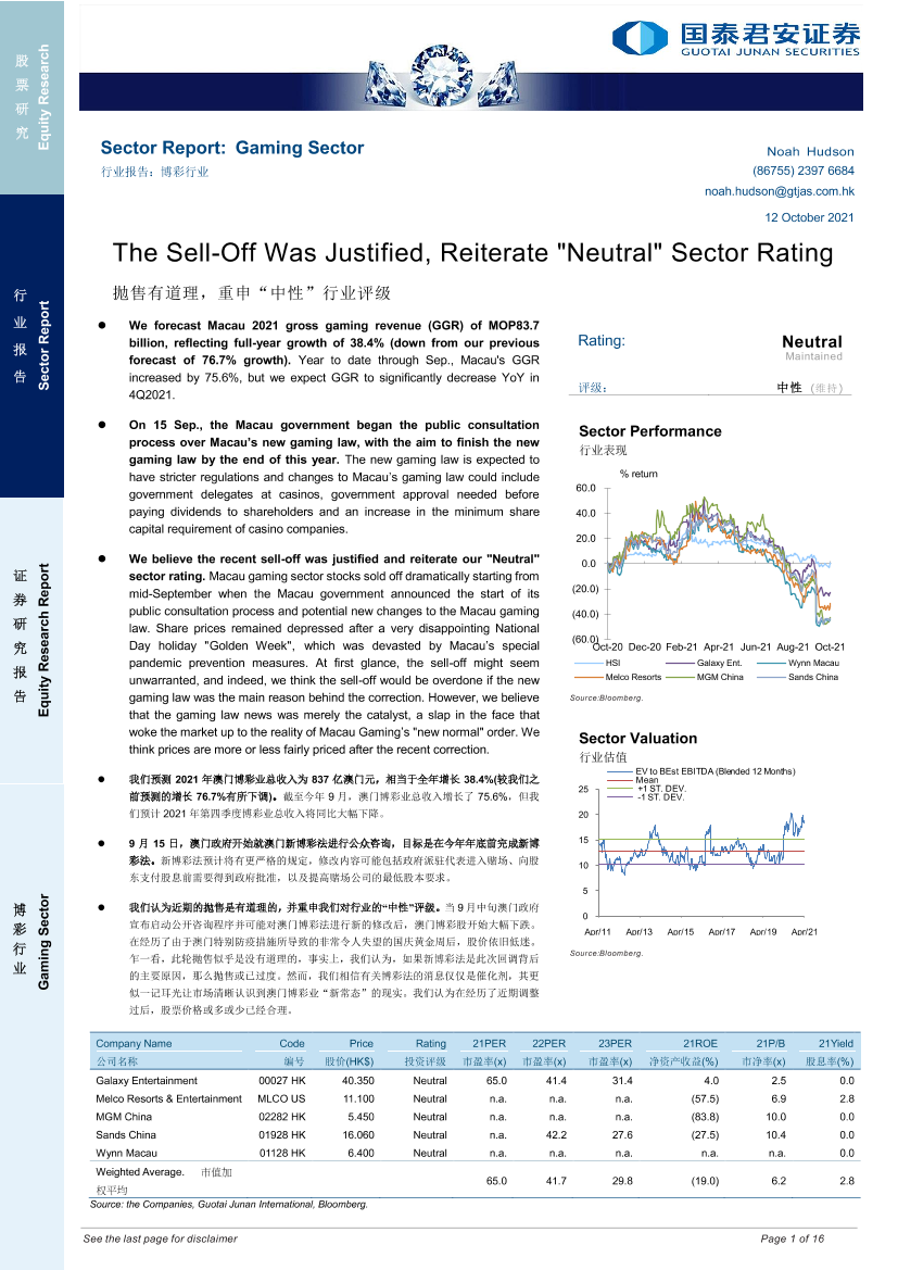 博彩行业：抛售有道理，重申“中性”行业评级-20211012-国泰君安-16页博彩行业：抛售有道理，重申“中性”行业评级-20211012-国泰君安-16页_1.png