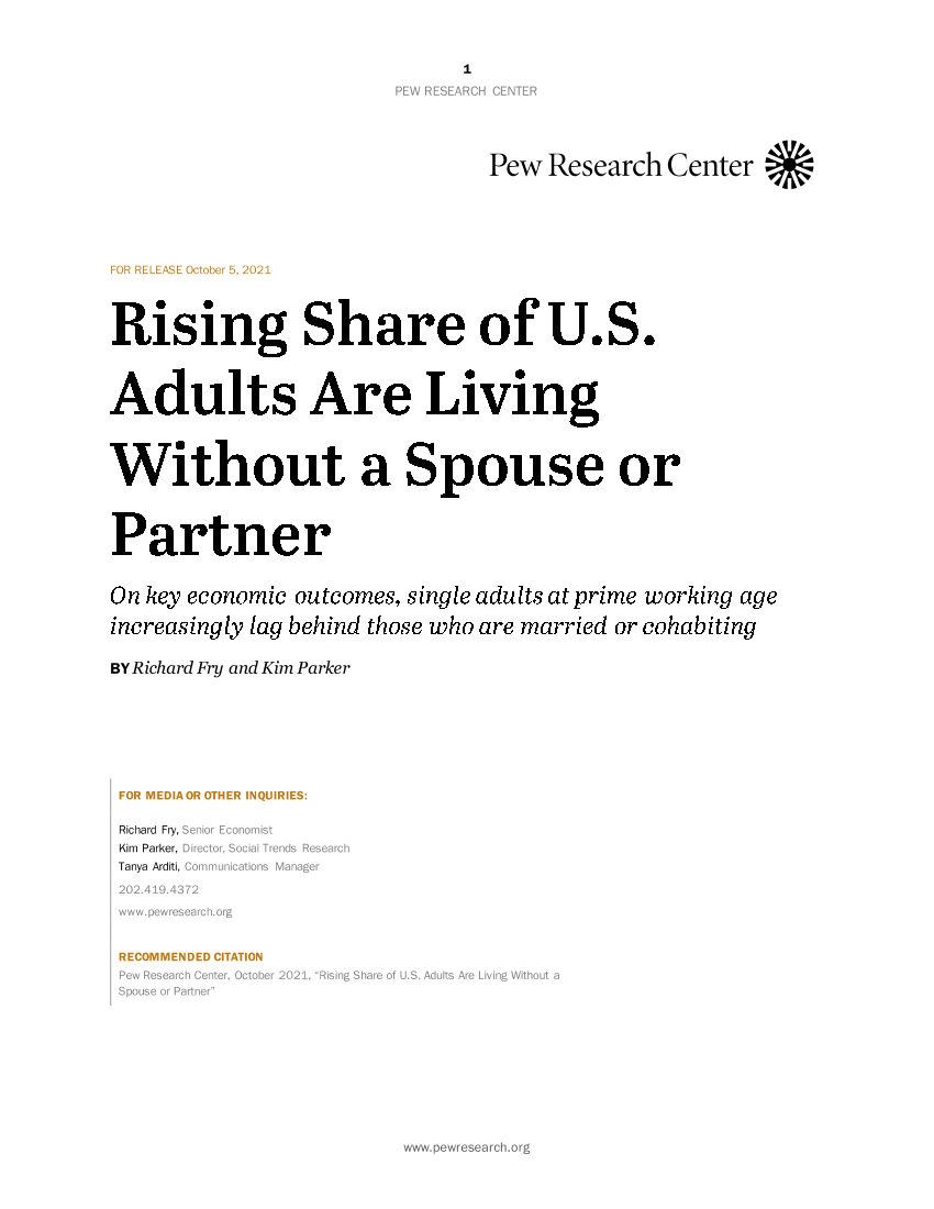 皮尤-越来越多的美国成年人没有配偶或伴侣（英）-2021.10-20页皮尤-越来越多的美国成年人没有配偶或伴侣（英）-2021.10-20页_1.png
