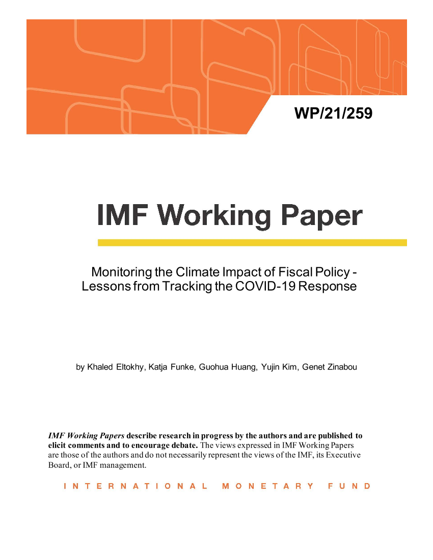 IMF-监测财政政策对气候的影响——追踪新冠肺炎应对措施的经验教训（英）-2021.10-34页IMF-监测财政政策对气候的影响——追踪新冠肺炎应对措施的经验教训（英）-2021.10-34页_1.png