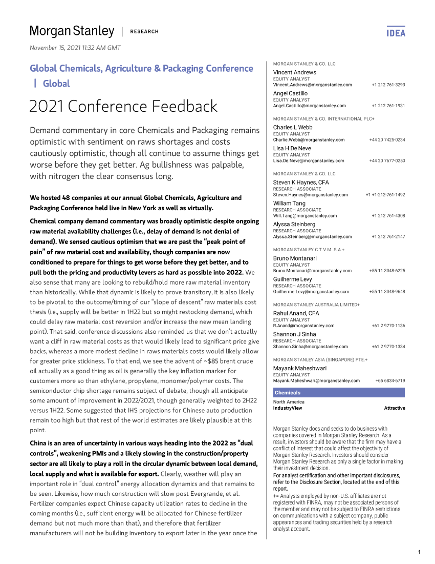 摩根士丹利-全球投资策略-全球化学品、农业和包装业会议：2021年会议反馈-2021,11.15-87页摩根士丹利-全球投资策略-全球化学品、农业和包装业会议：2021年会议反馈-2021,11.15-87页_1.png