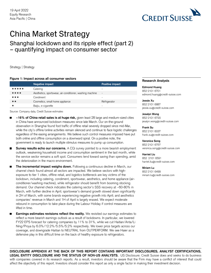 上海封城及其连锁效应：量化对消费行业的影响（英）-瑞信-2022.4.19-69页上海封城及其连锁效应：量化对消费行业的影响（英）-瑞信-2022.4.19-69页_1.png