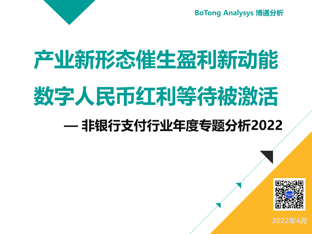 非银支付行业年度专题分析：产业新形态催生盈利新动能数字人民币红利等待被激活-130页非银支付行业年度专题分析：产业新形态催生盈利新动能数字人民币红利等待被激活-130页_1.png