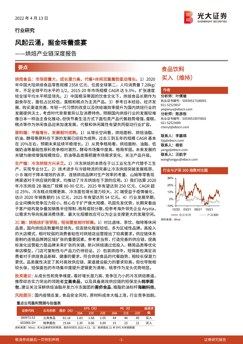 食品饮料行业烘焙产业链深度报告：风起云涌，掘金味蕾盛宴-20220413-光大证券-53页食品饮料行业烘焙产业链深度报告：风起云涌，掘金味蕾盛宴-20220413-光大证券-53页_1.png